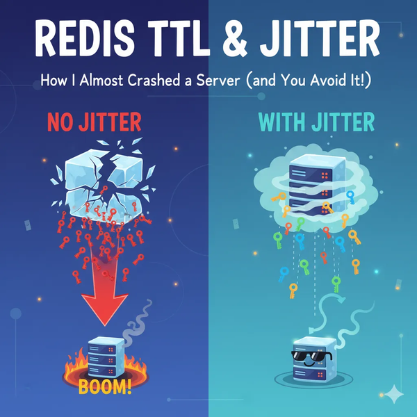 Redis TTL, Jitter, and How I Almost Crashed a Server š